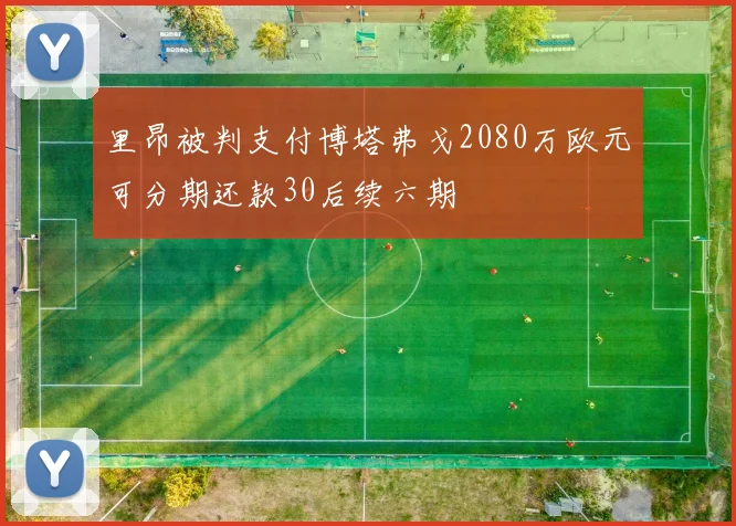 里昂被判支付博塔弗戈2080万欧元可分期还款30后续六期